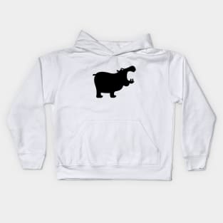 Angry Animals - Hippo Kids Hoodie